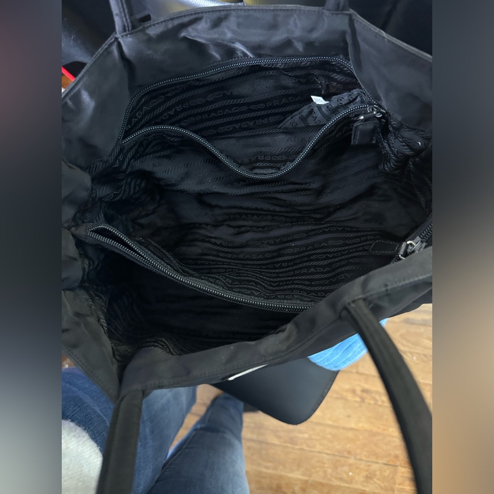 PRADA Tessuto Nylon Tote Black - Picture 9 of 11